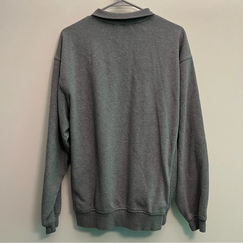 Nike Grey Half zip pullover jumper sweatshirt - Picture 2 of 7